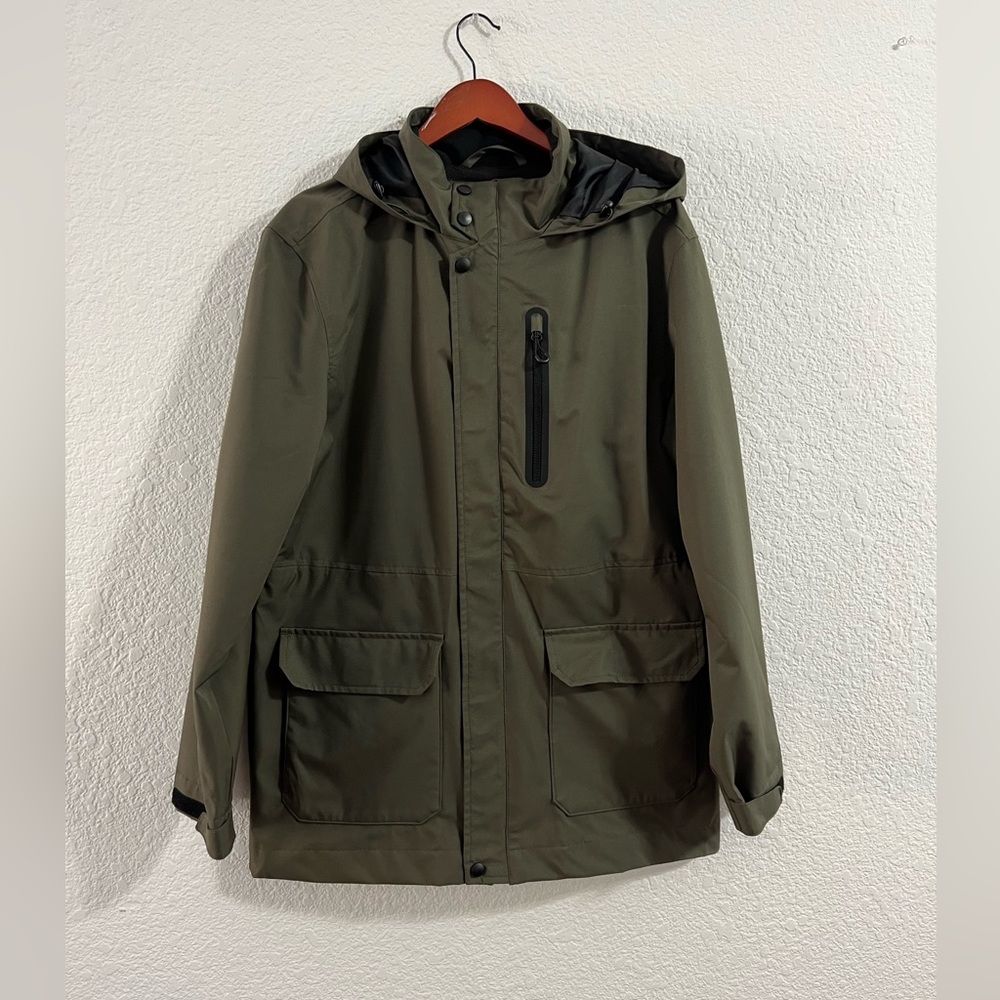 Goodfellow & co men’s jacket windbreaker waterproof size m